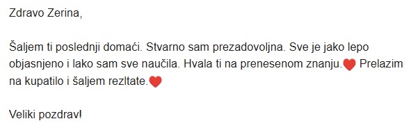Recenzija polaznice 5